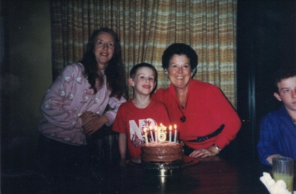 Janice 1986 Billy's 6th birthday 