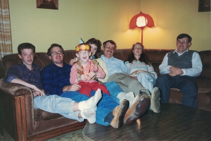 Janice 1987-12-8 Bill's birthday